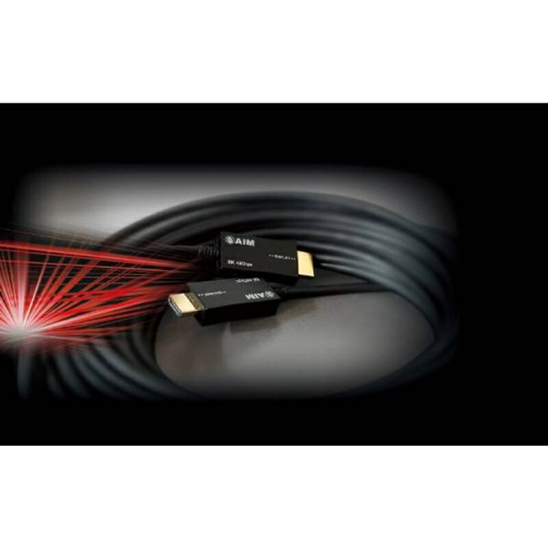 AIM HDMI2.1標準尺度公証有線テレビ LS-U20 20m エイム陰電子 AV、テレビ受像機用HDMI有線テレビ