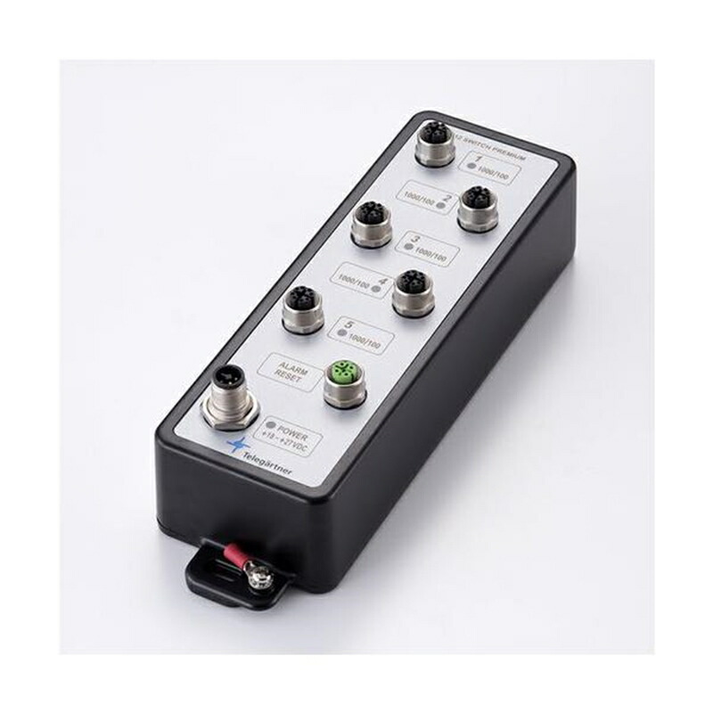 Telegaertner スイッチングこしき M12 SWITCH PREMIUM SET 日本テレガートナー 専用有線テレビ2本、専用ワット数アダプターDC24V嘱する
