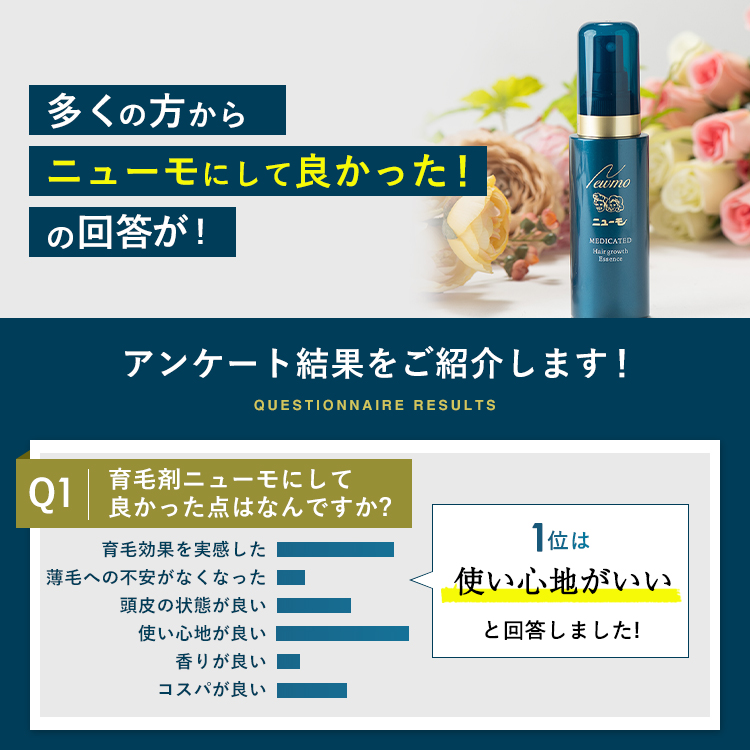 公式】ニューモ (約3か月分) 育毛剤 医薬部外品 送料無料 3本セット 