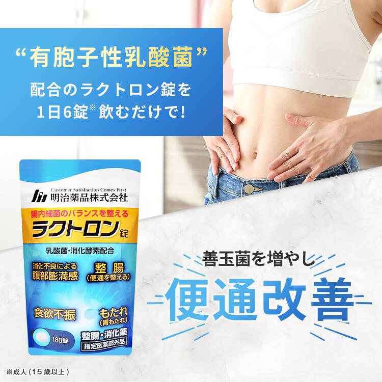 楽天1位】【公式】ラクトロン 180錠 指定医薬部外品 サプリ