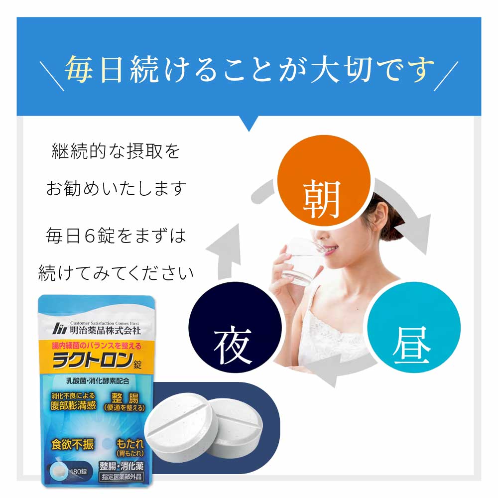 ラクトロン錠 180錠 整腸・消化薬 ポイント10倍！】【楽天1位】【公式】ラクトロン 180錠 指定医薬部外品