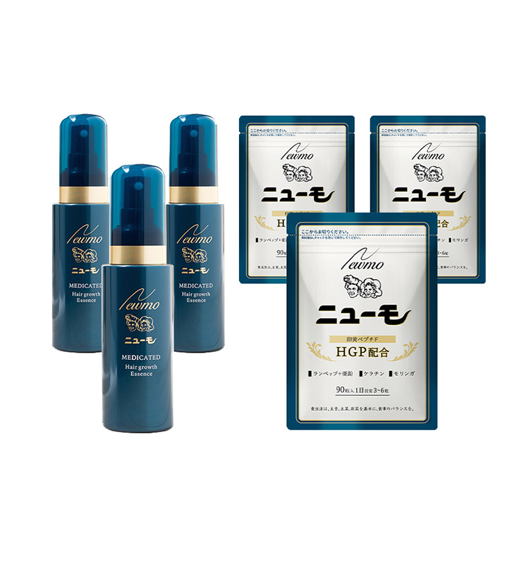 楽天市場】【2本セット】 Newmo MEDICATED Hair growth Essence