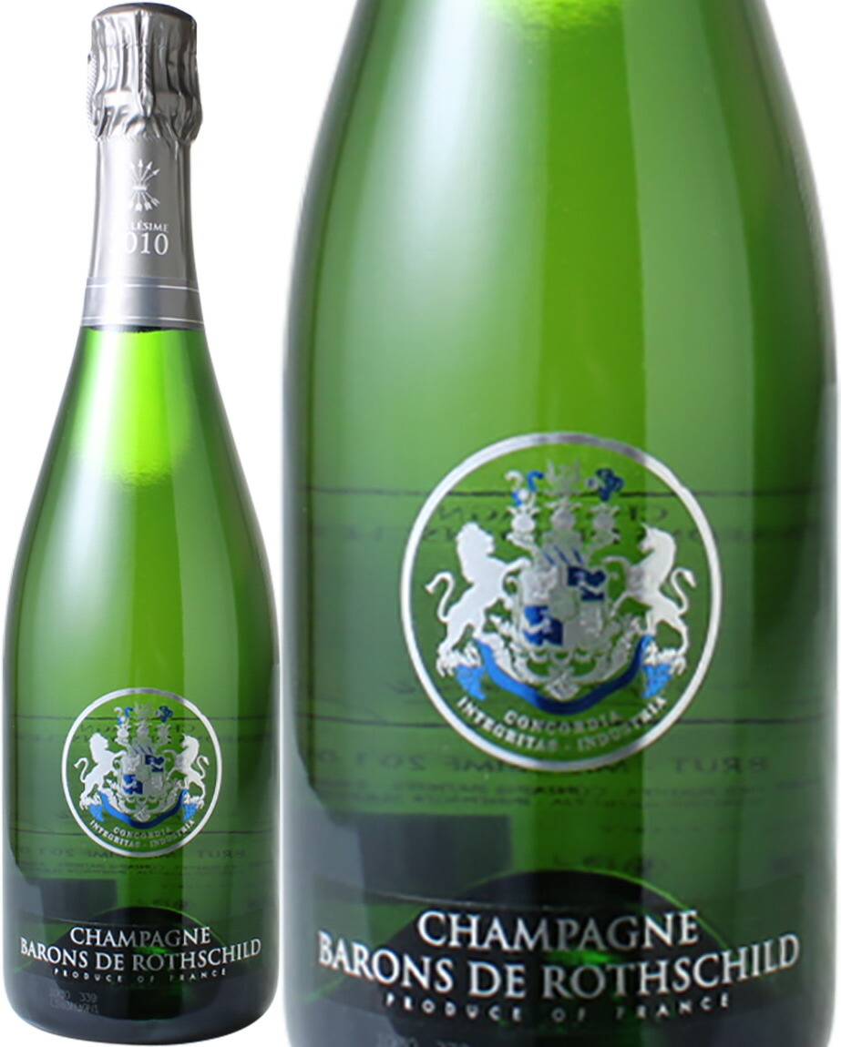 【楽天市場】バロン・ド・ロスチャイルド ブリュット・ミレジム [2010] ＜白＞ ＜ワイン／シャンパン＞：ワインショップ ドラジェ