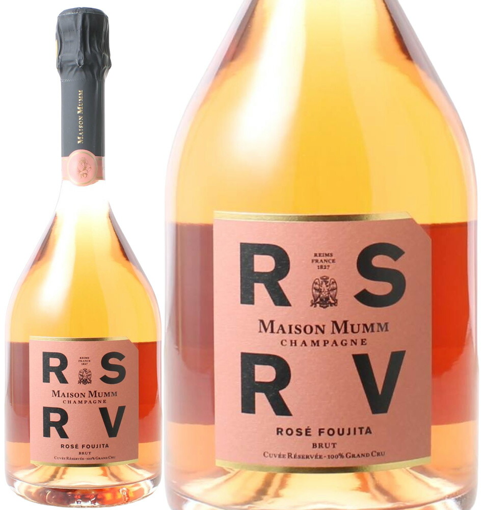 メゾン　マム　RSRV　ロゼ　フジタ　正規品　NV　＜ロゼ＞　＜ワイン／シャンパン＞｜ワインショップ ドラジェ
