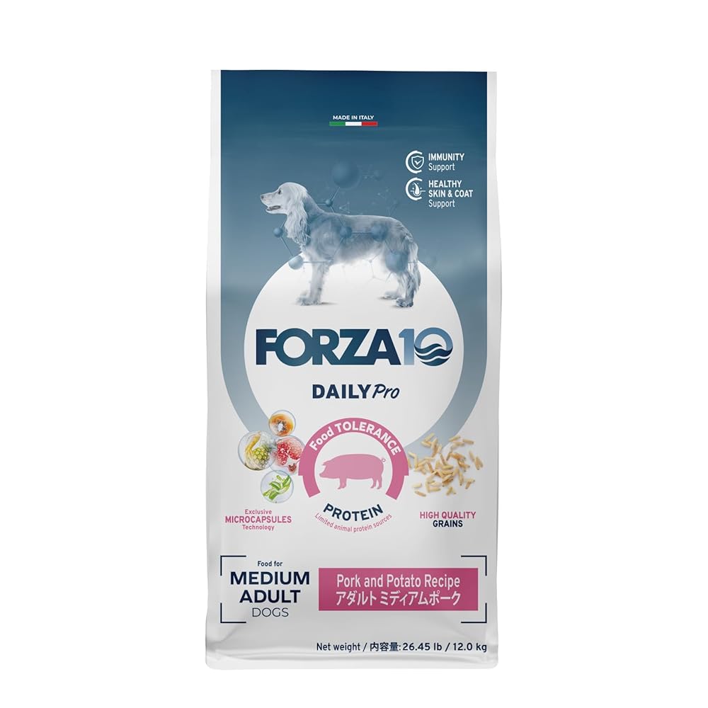 フォルツァ10(Forza10) ドッグフード デイリープロ アダルトミディアム ポーク 12kg