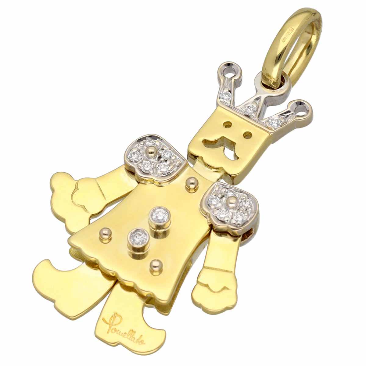 楽天市場】【Pomellato/ポメラート】 ペンダントトップ ドド 木馬