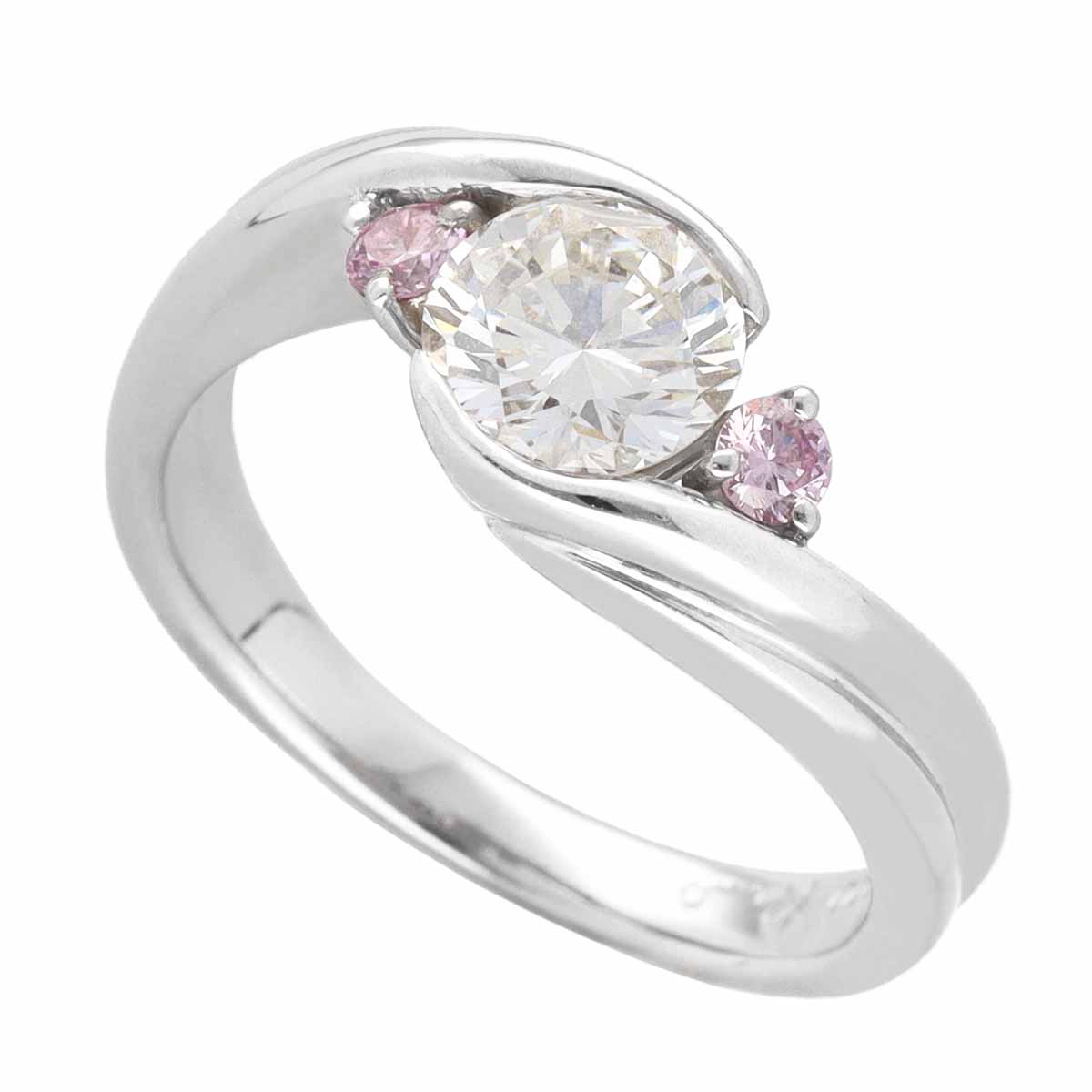 K.UNO ケイウノ Pt900 K18 コンビリング 結婚指輪
