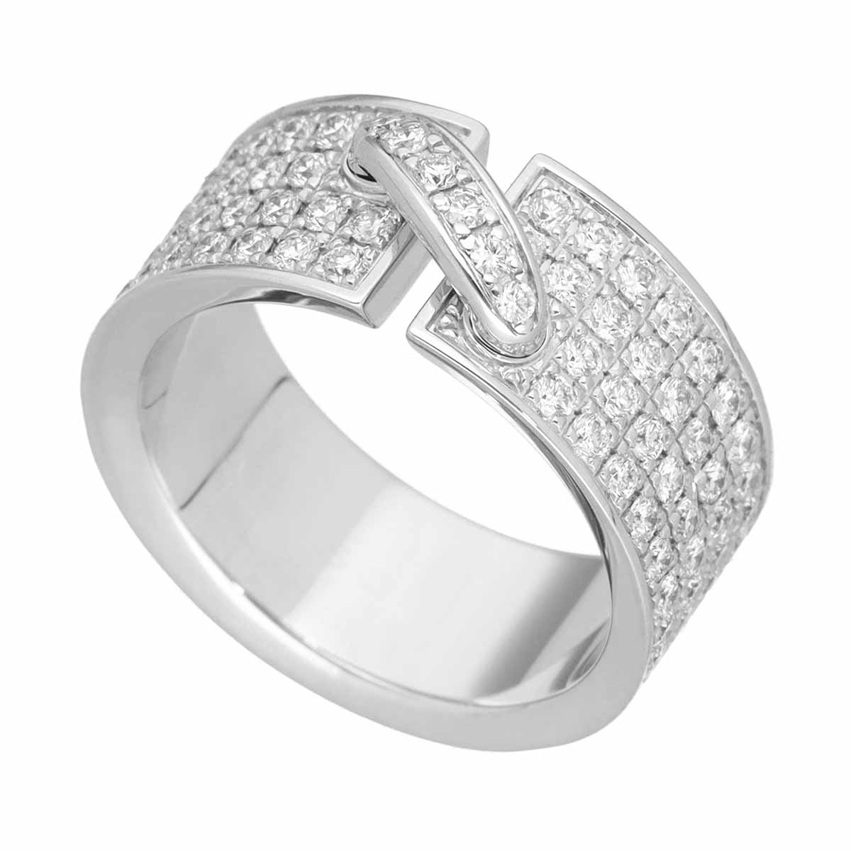 k18WG 750 ショーメ　ダイヤモンド　リング CHAUMET ショーメ 750 K18 ホワイトゴールド リアンドゥショーメ