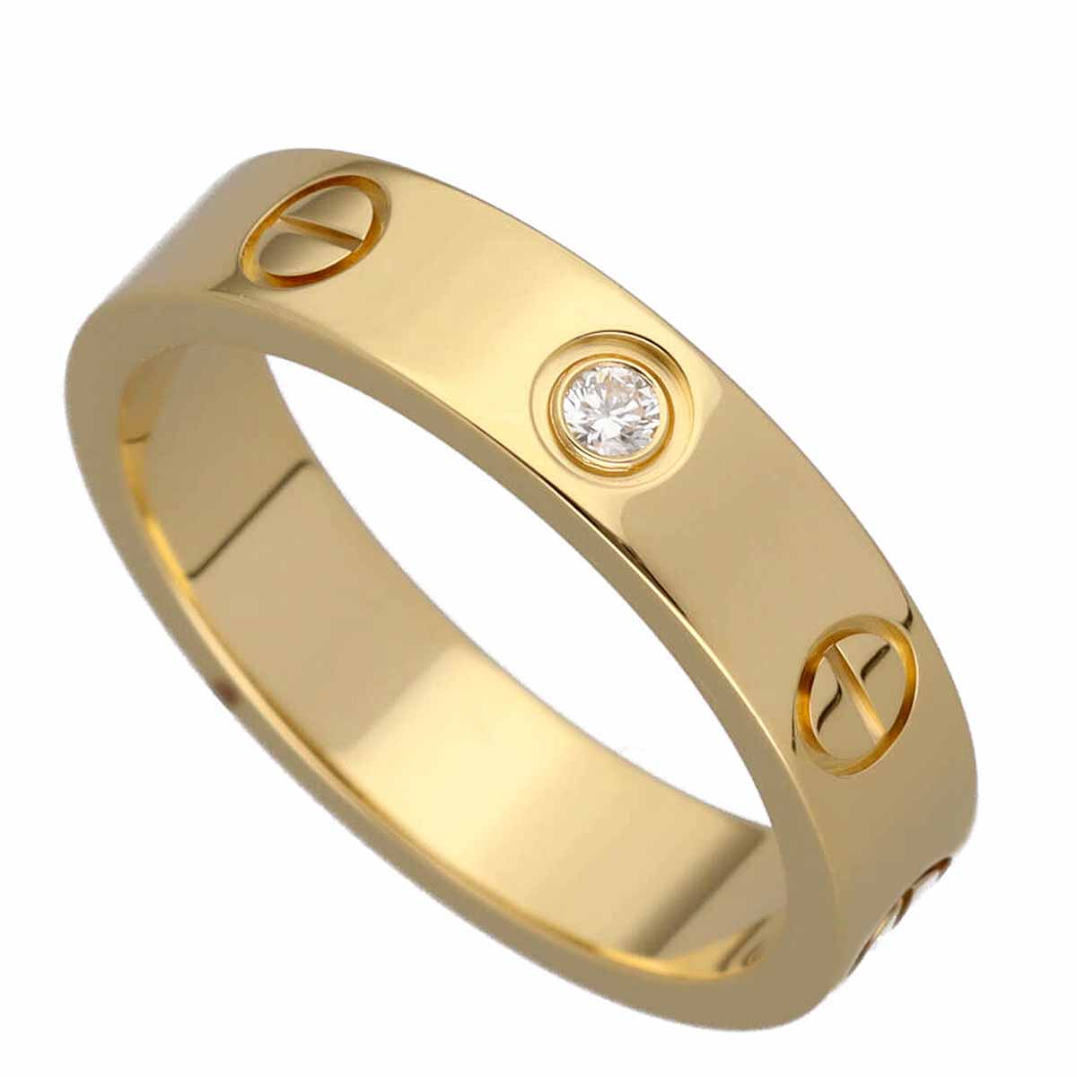 Cartier 18Kゴールドリング 証明書付き Cartier k18PGゴールド リング・指輪 証明書付き - メルカリ
