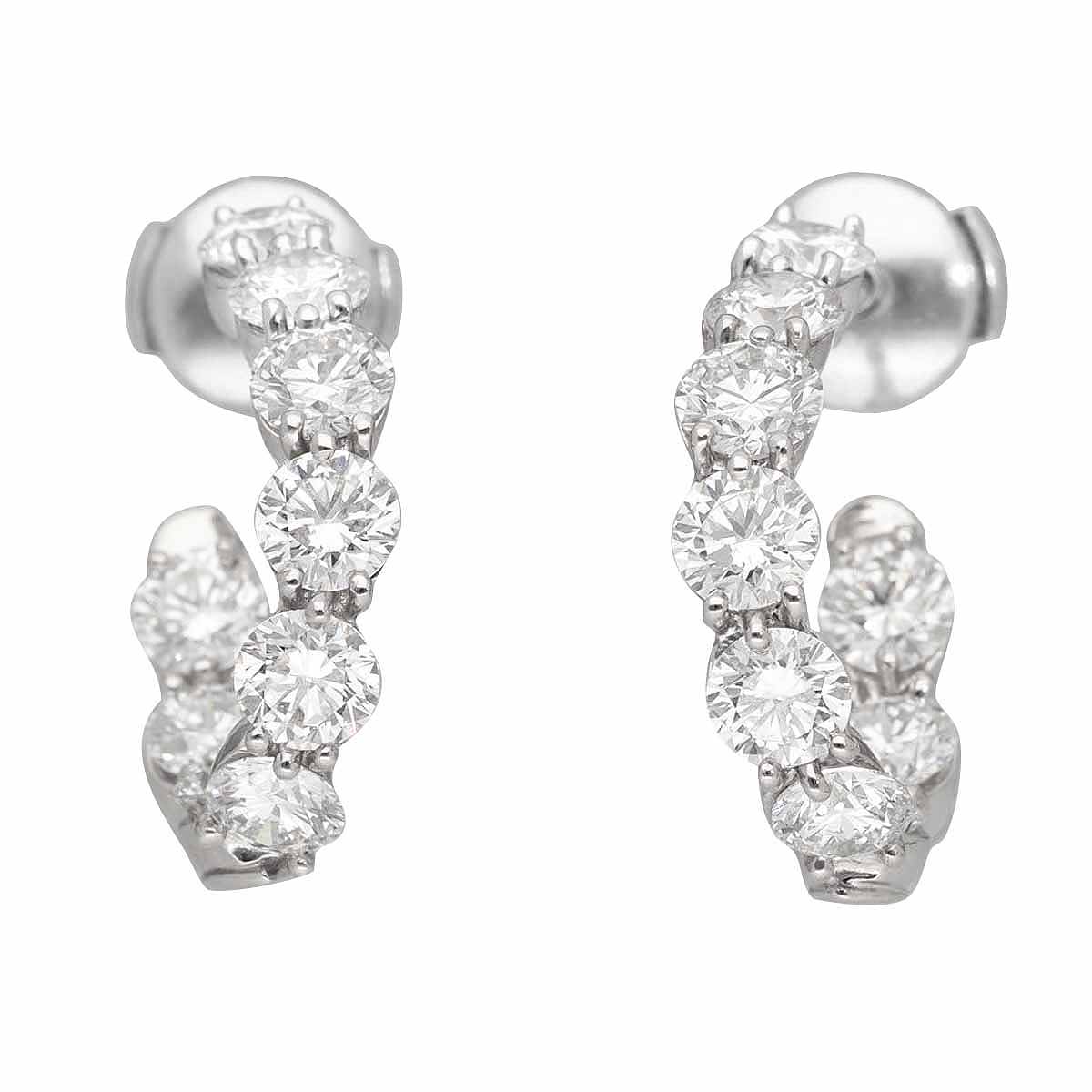 楽天市場】ティファニー Tiffany & Co. ピアス フープ ミディアム