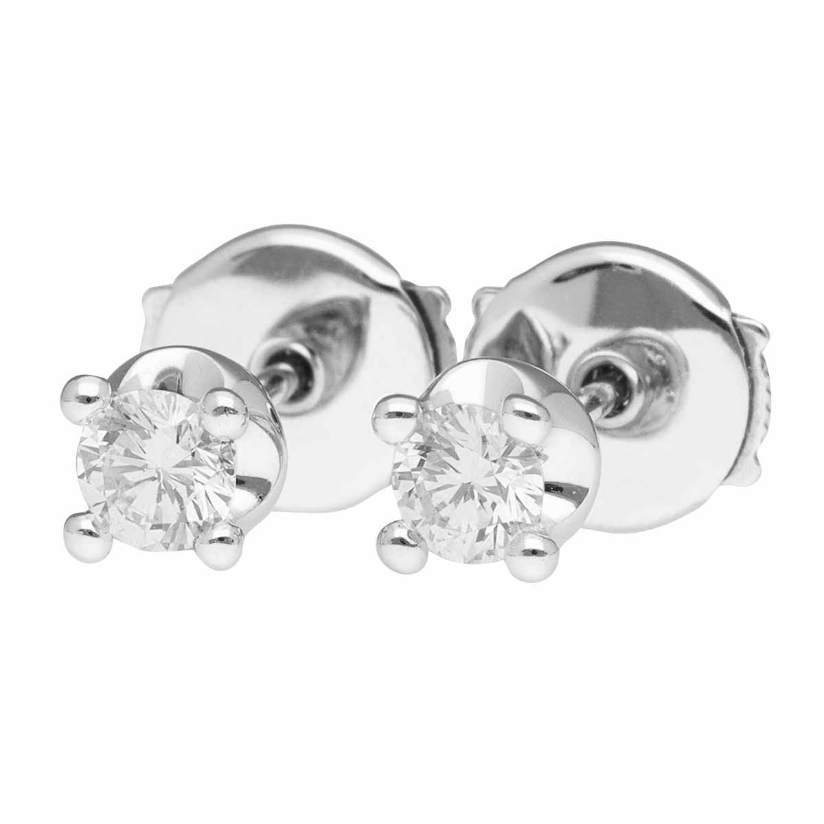 楽天市場】ブルガリ ピアス K18WG ダイヤ10P(合計約7.62ct)(0.90ct(E