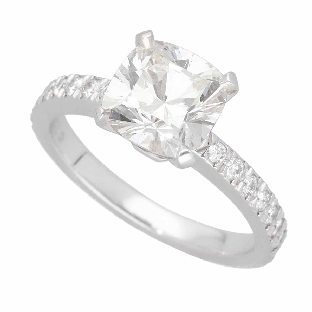 TIFFANY&Co. ティファニー ダイヤモンド(1.58ct I-VS1) ノヴォ リング Pt950 プラチナ 約6号 #46【送料無料】【代引き手数料無料】 指輪【中古】32991011