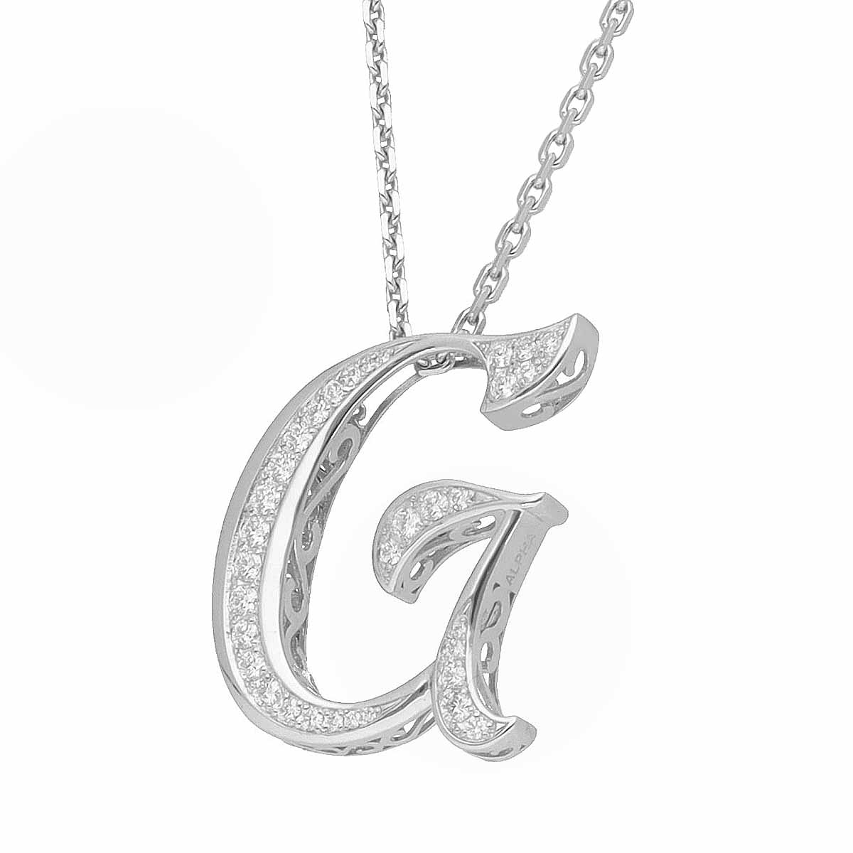 楽天市場】ゆきざき ネックレス ユニセックス アルファ イニシャルY