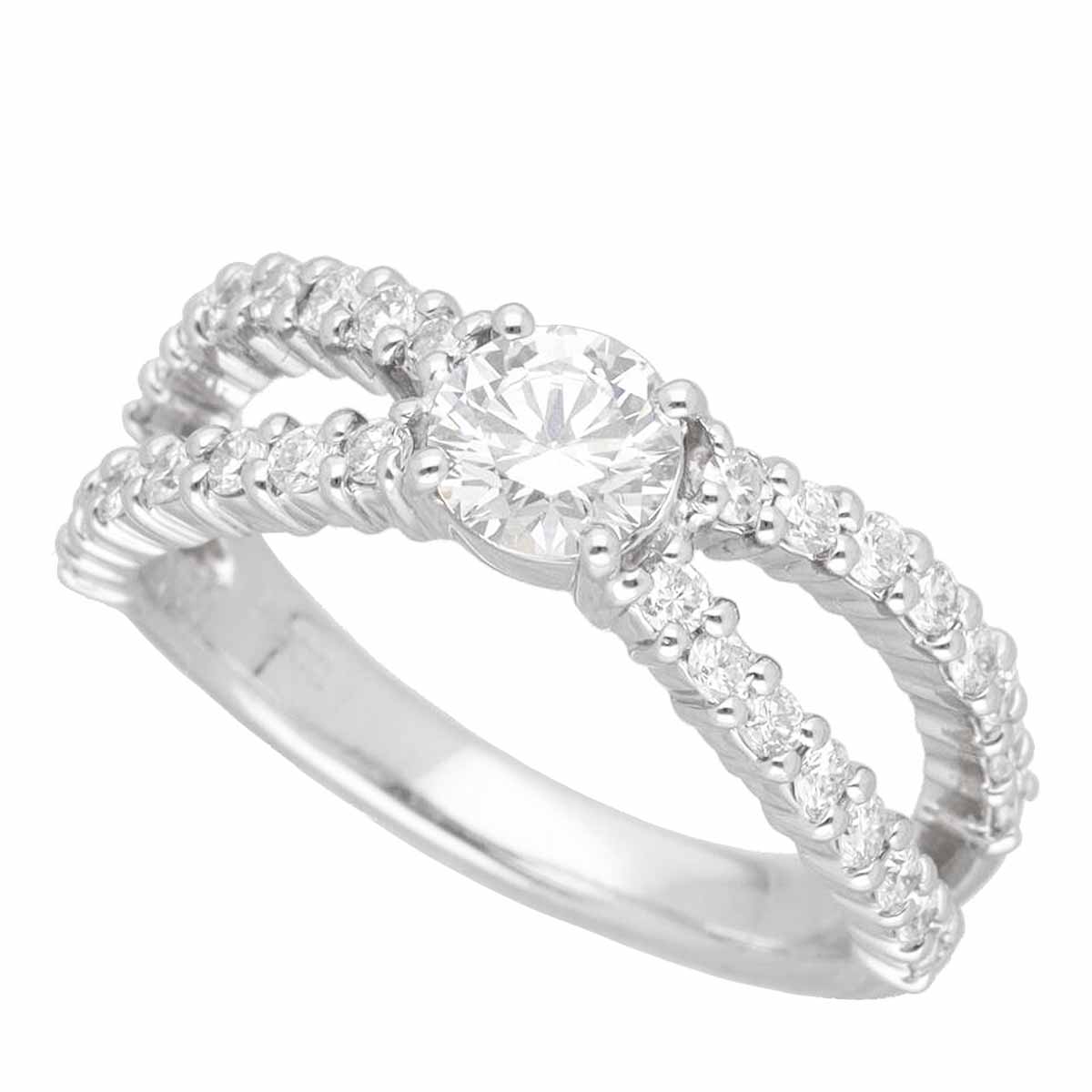 楽天市場】ダイヤモンド(0.311ct)サイドダイヤモンド(0.30ct)リング 