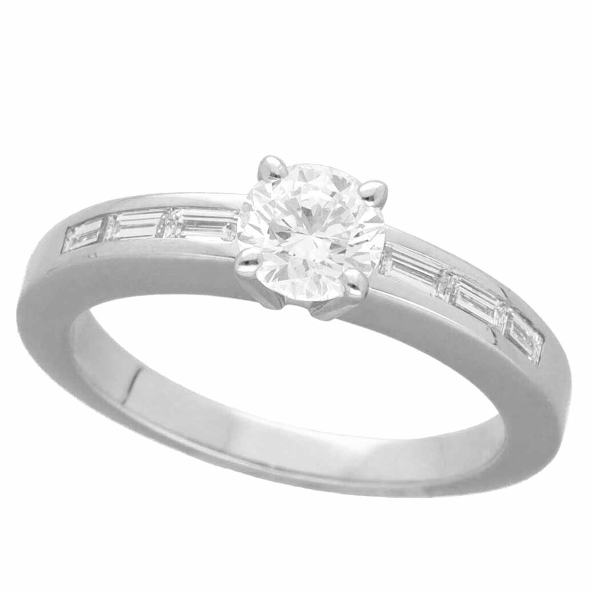 今季一番 Cartier カルティエ C ドゥ ソリテール ダイヤ D1.01ct F-VS1