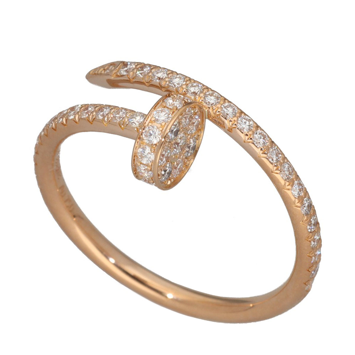 カルティエ　ジュストアンクルリング　スモール　YG 51(11号相当) カルティエ ジュストアンクルリング スモール YG 51(11号相当