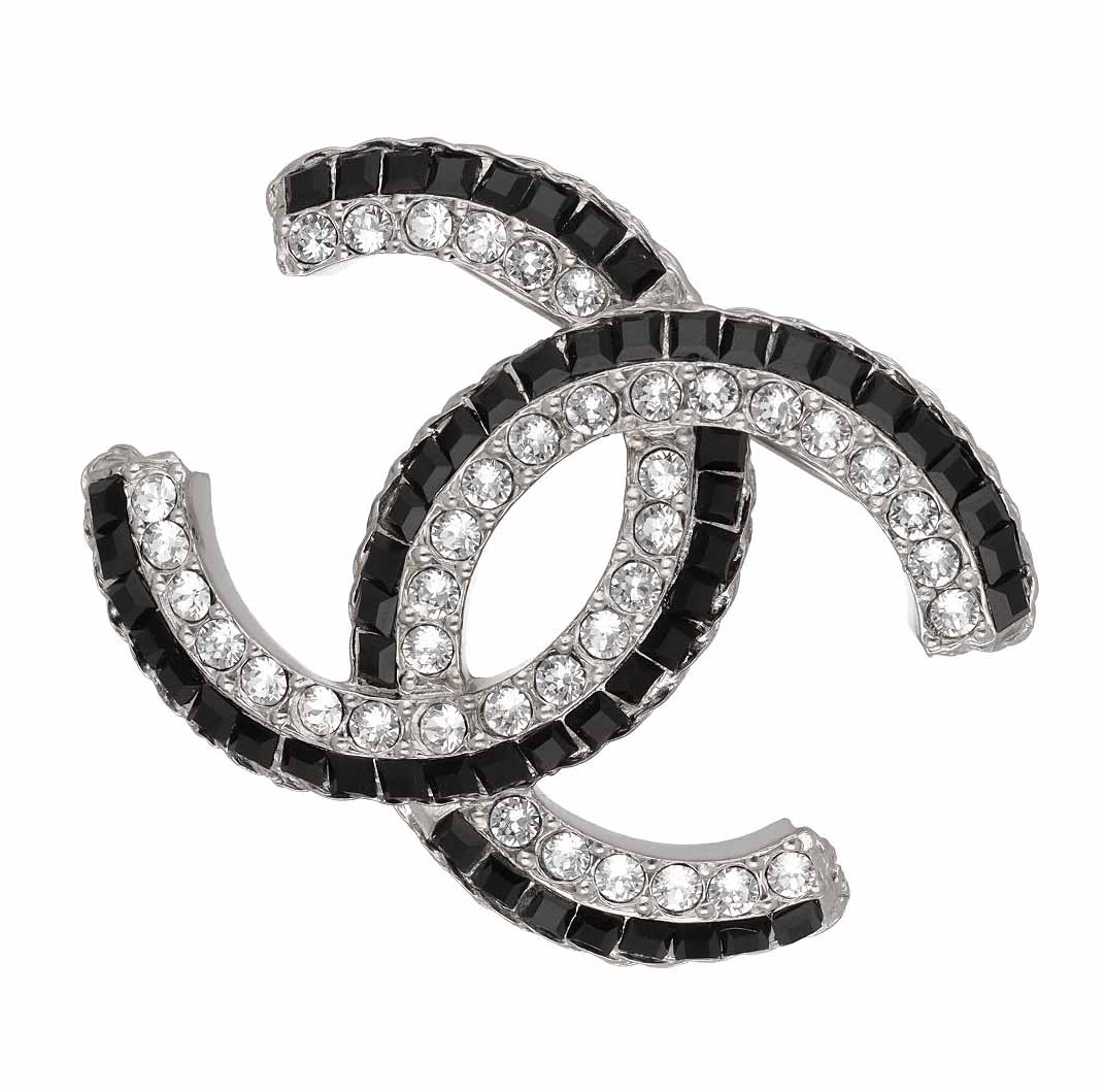 楽天市場】CHANEL【シャネル】ココマーク ブローチ ラインストーン