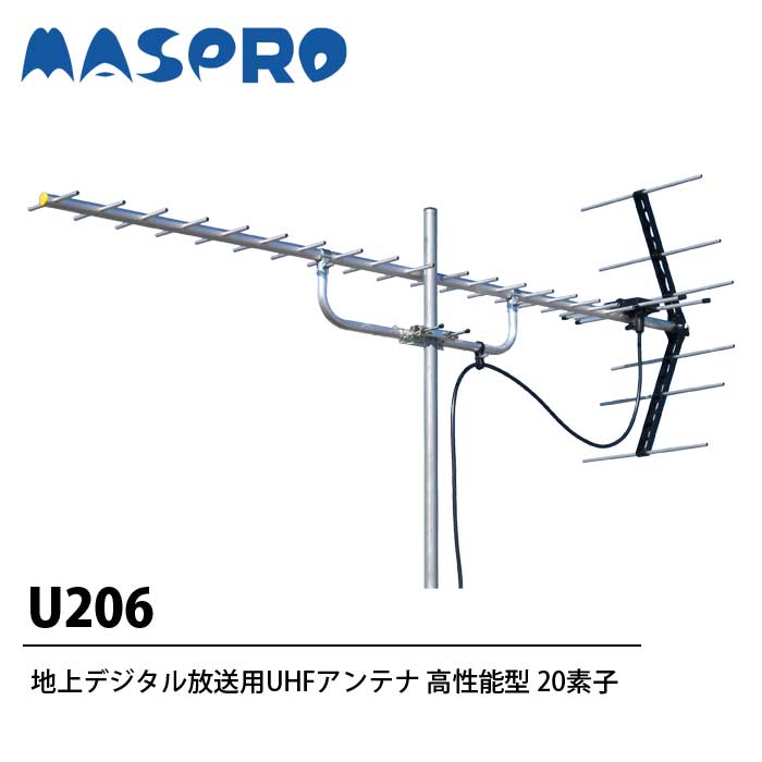 マスプロ 地上デジタル放送用UHFアンテナ U2SWL24（DC2）