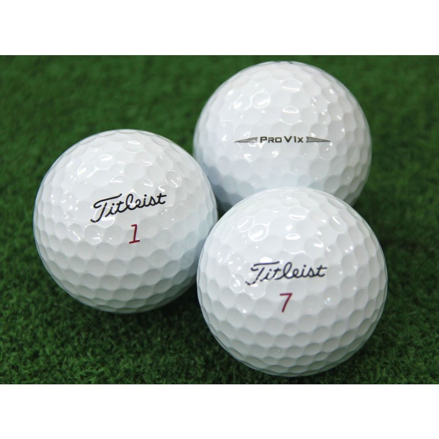 Titleist - ☆☆★ロストボール タイトリスト Pro V1x 2019年 50球 B 楽天市場】【中古】Bランク タイトリスト Titleist PRO V1x 2019