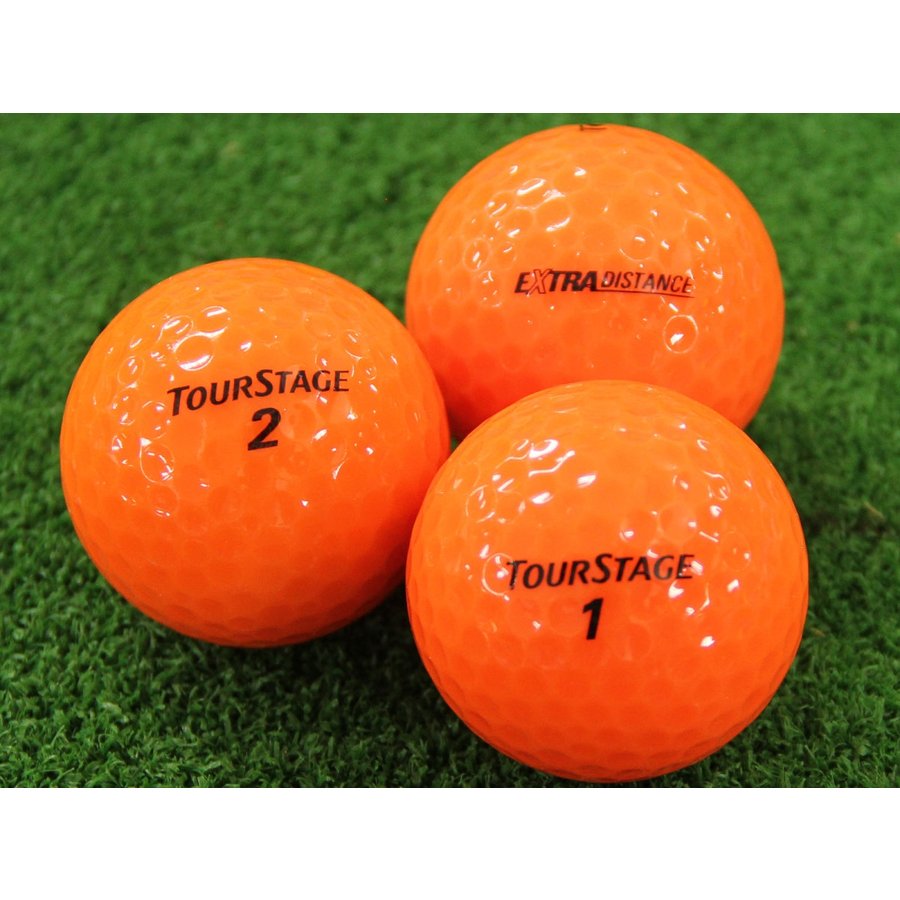 【中古】Aランク ツアーステージ TOURSTAGE EXTRA DISTANCE オレンジ 50個 球手箱 ロストボール