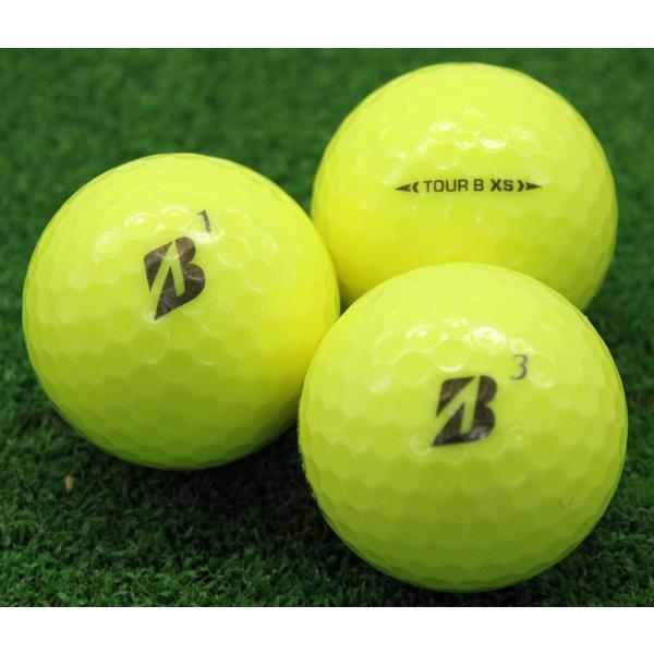 Aランク ブリヂストン BRIDGESTONE TOUR B XS イエロー 2022年モデル 20個 球手箱 ロストボール