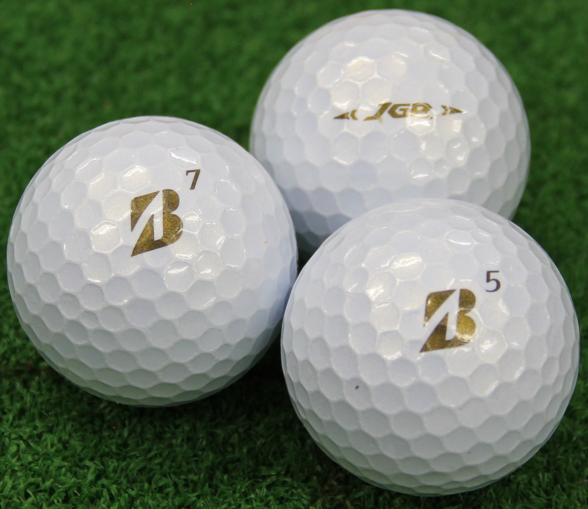 Aランク ブリヂストン BRIDGESTONE TOUR B JGR パールホワイト 2023年モデル 20個 球手箱 ロストボール