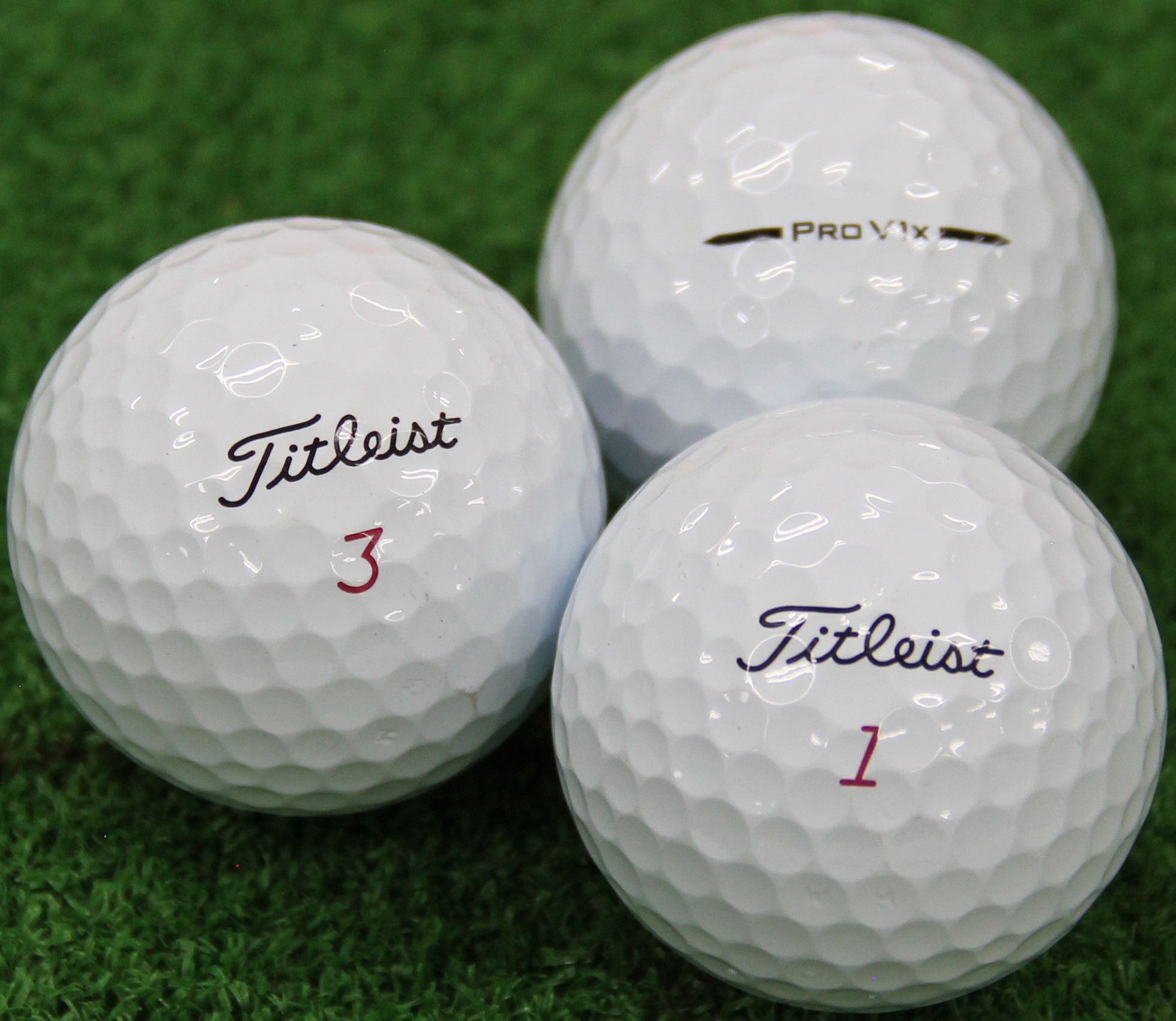 ABランク タイトリスト Titleist PRO V1x 2025年モデル 30個 球手箱 ロストボール