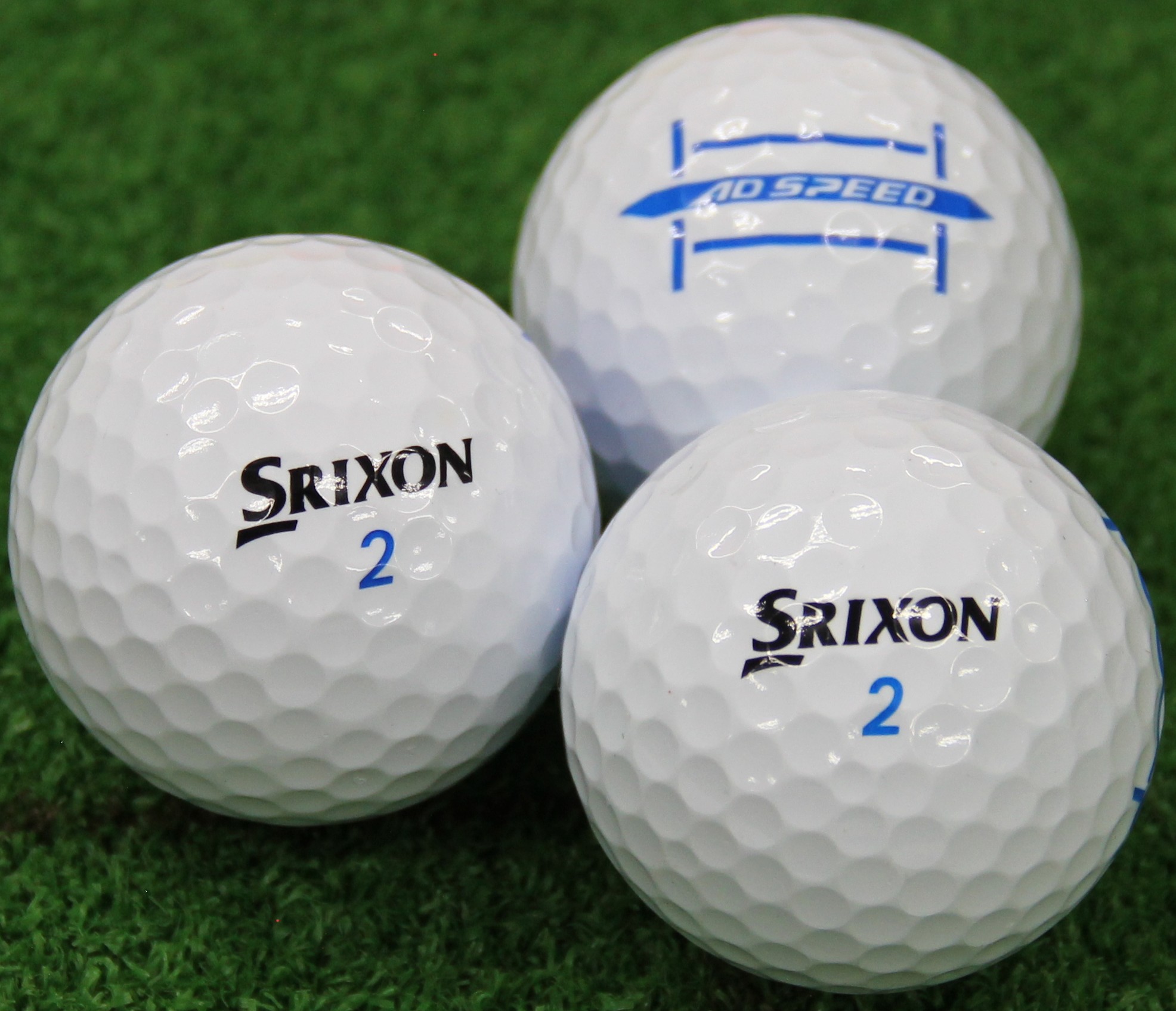 Aランク スリクソン SRIXON AD SPEED ホワイト 2024年モデル 50個 球手箱 ロストボール