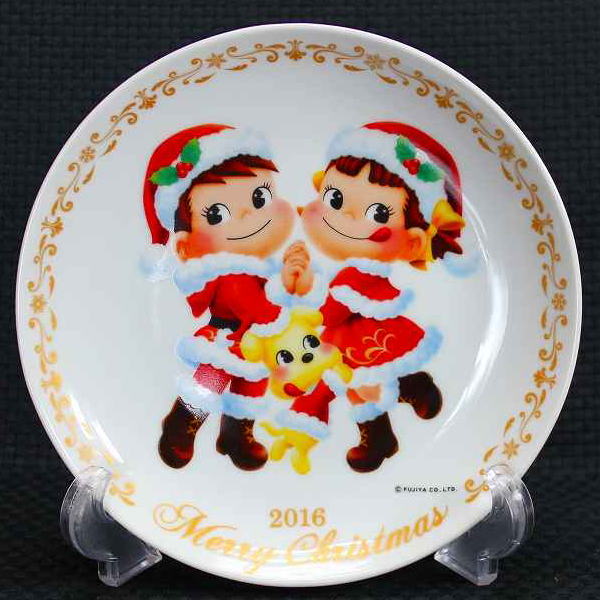 楽天市場】ペコちゃんクリスマスプレート2007年【未使用】不二家 ペコ