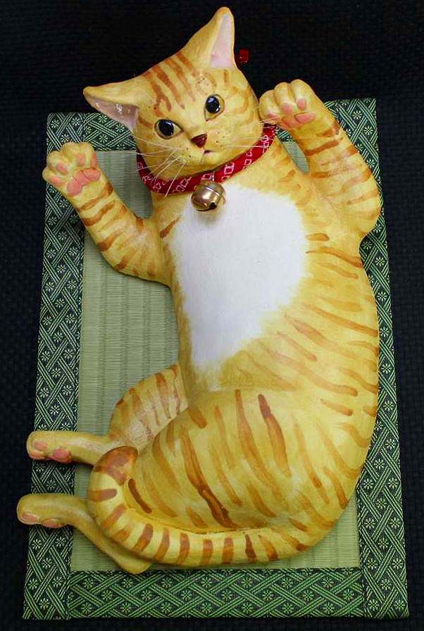 楽天市場】すみ田理恵 作梅の招き猫猫の焼き物たち皿や器や招き猫