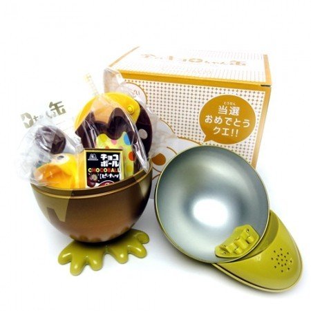 森永チョコボール　金のキョロちゃん缶　箱付き！ 非売品 『 金の おしゃべり キョロちゃん 缶 』 森永 チョコ