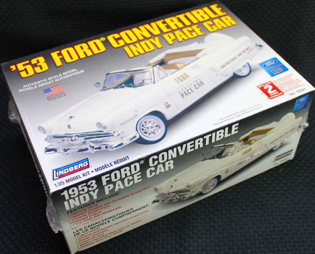 リンドバーグ 1957 フォードカスタム インディ ペース カー1/25【新品同様品】プラモデル プラモ 模型｜あきんどざむらい