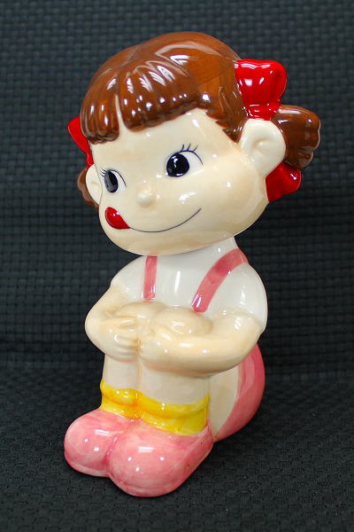 楽天市場】ペコちゃん貯金箱【未使用】不二家 ペコちゃん ポコちゃん