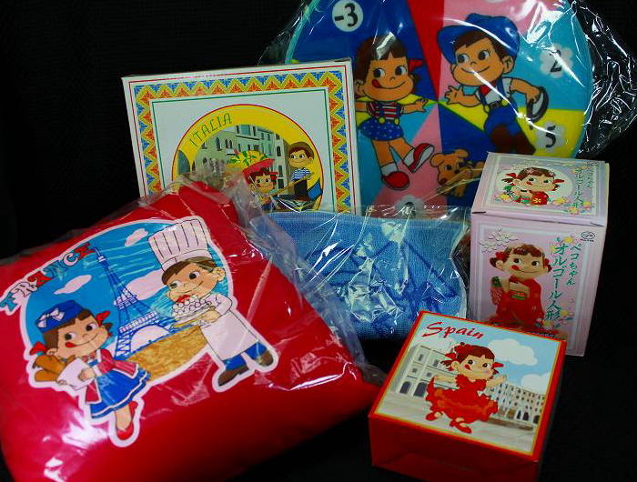 楽天市場】ペコちゃんペコちゃんお菓子くじ2011座椅子賞【未使用