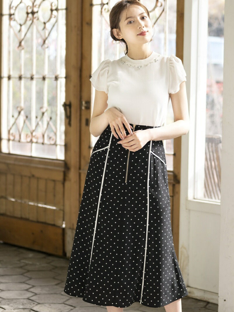 楽天1位 ツイードジャンスカ Misch Masch ミッシュ マッシュ スカート ジャンパースカート レッド ブラック ブラウン Rakuten Fashion Appelectric Co Il