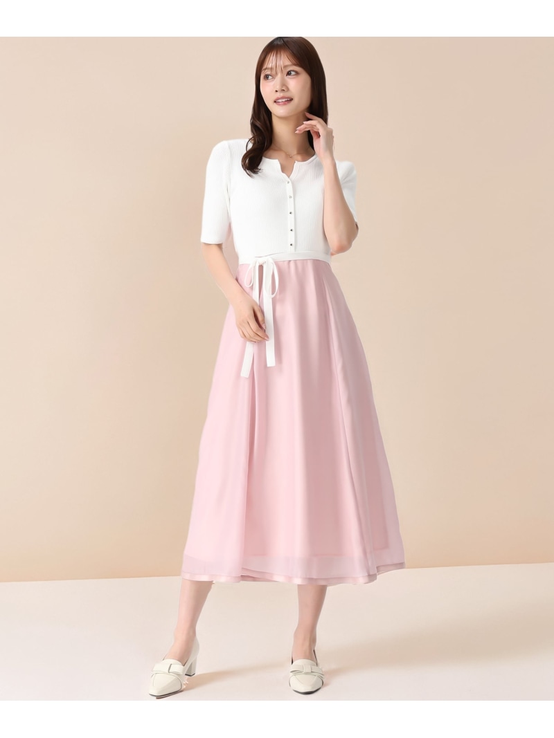 【SALE／20%OFF】アソートドッキング色彩設計編み物衣装 MM627409 MISCH MASCH ミッシュマッシュ 衣装・お召しもの 衣装 黄色 米国海軍 サクラ色【RBA_E】【貨物輸送無料】[ Fashion]