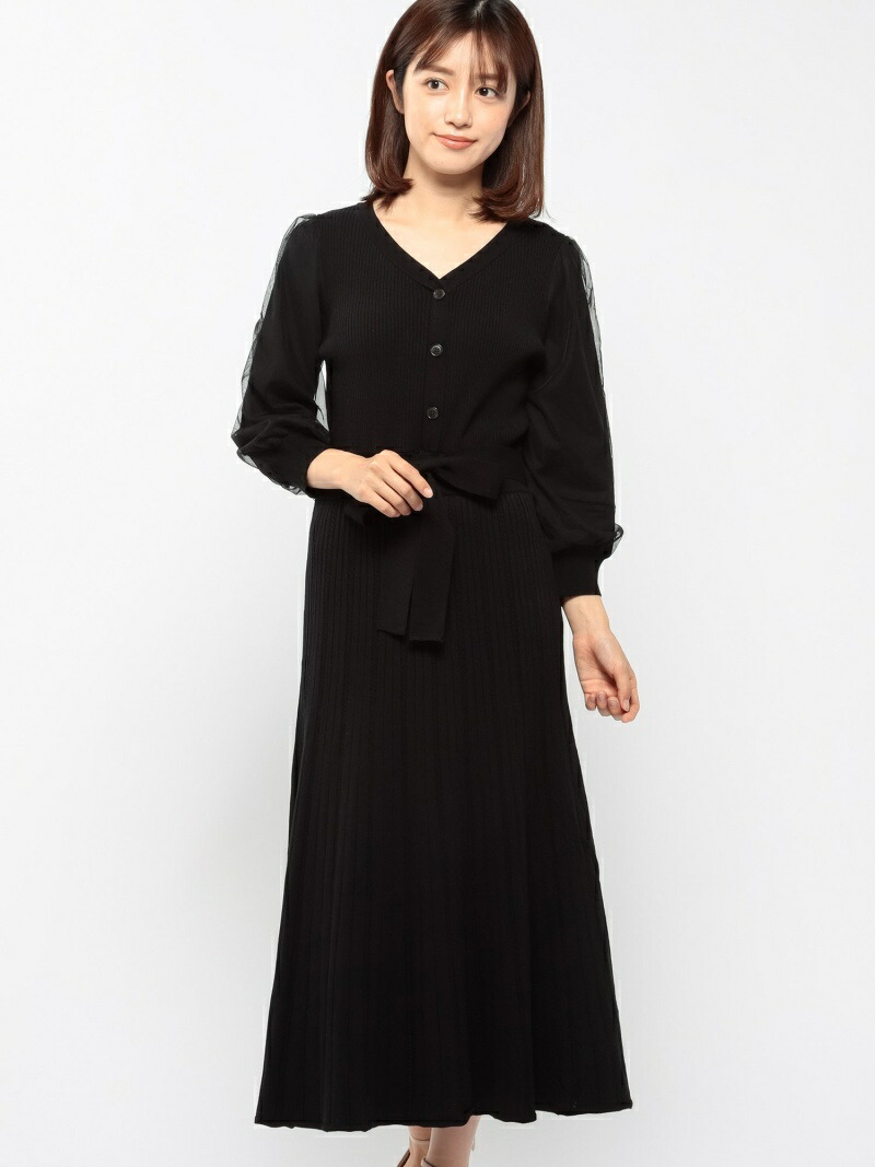 ニットワンピース Misch Masch ミッシュ マッシュ ワンピース ワンピースその他 グリーン ブラック 送料無料 Rakuten Fashion Ceconsolidada Cl