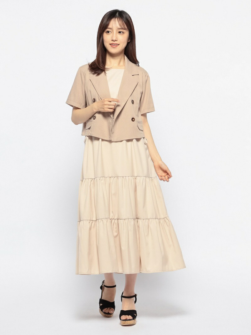 ジャケットアンサンブルワンピース Misch ミッシュ マッシュ Masch ビジネス