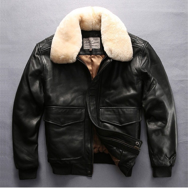 A2フライトジャケット A-2 フライトジャケット ブラック XS～3XL – quietman clothes