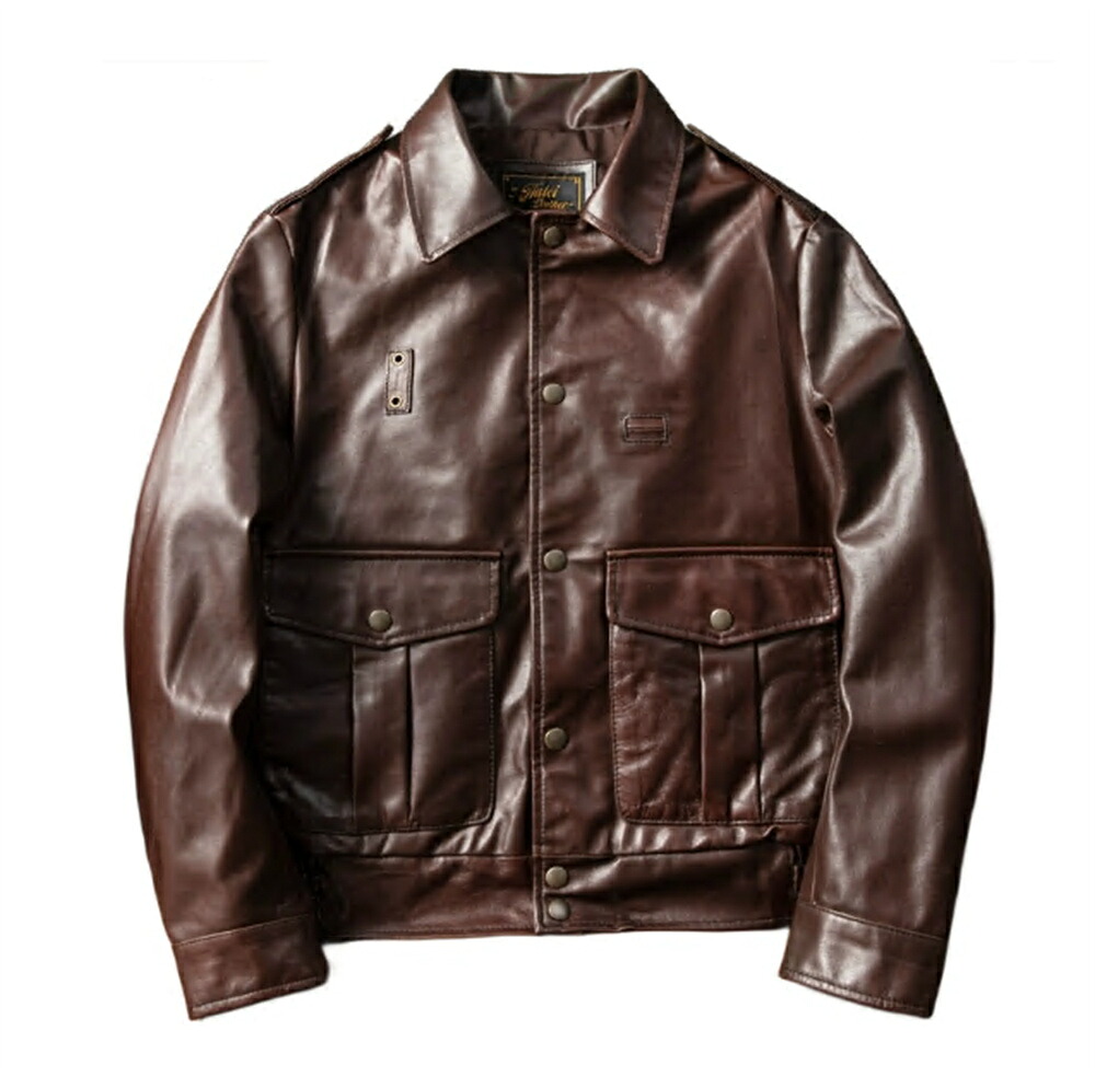 本革フライトジャケット アメリカン 本革 牛革 本革ジャケット 空軍服 レザージャケット 革ジャン メンズ