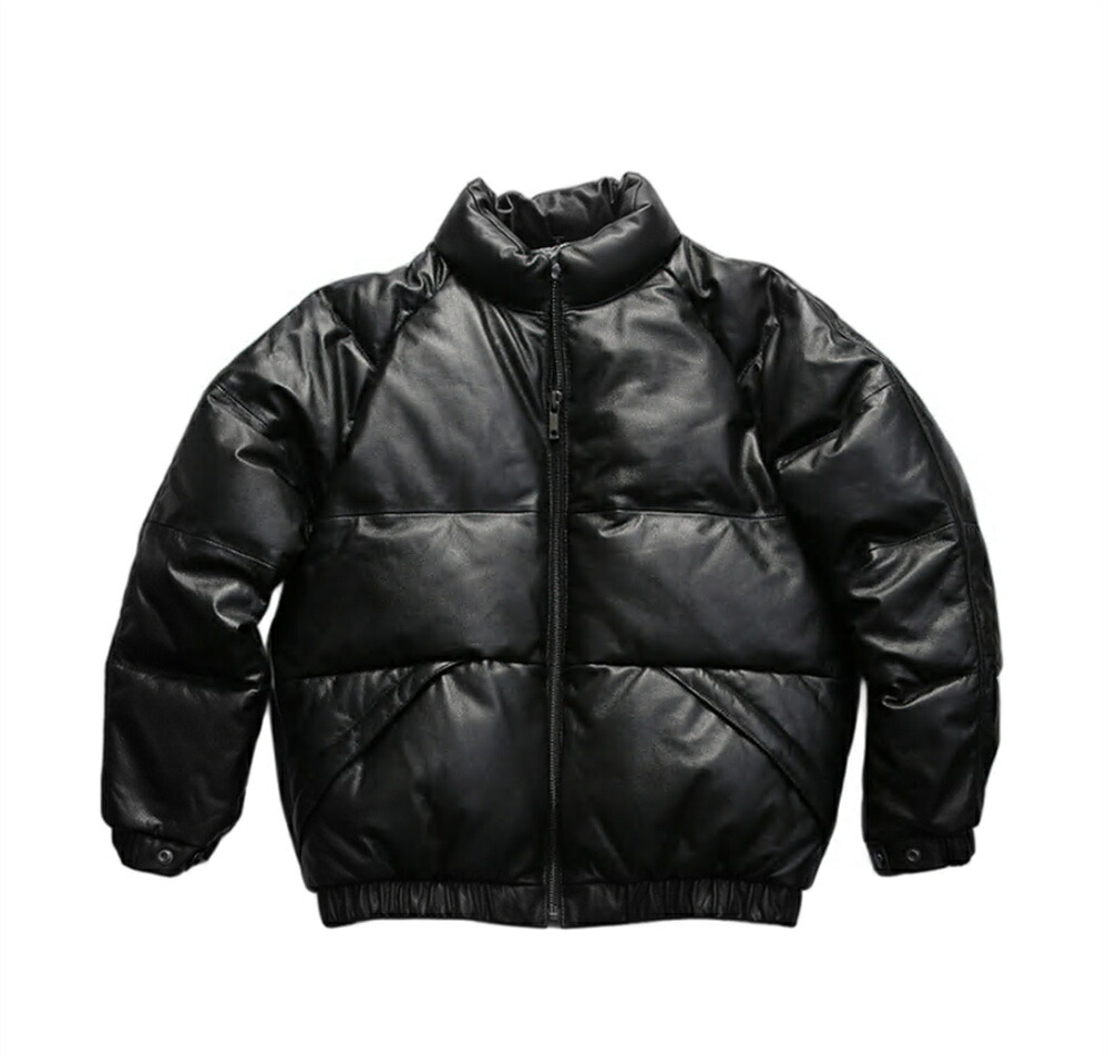 新入荷☆防寒良品☆レザーダウンジャケット株式会社錦 イタリアンレザー ダウンジャケット牛革 ブラック 楽天市場】レザーダウン ダウン 本革ダウンジャケット ダウン