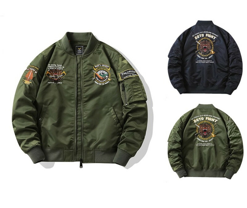 楽天市場】フライトジャケット MA-1 ミリタリージャケット ワッペン