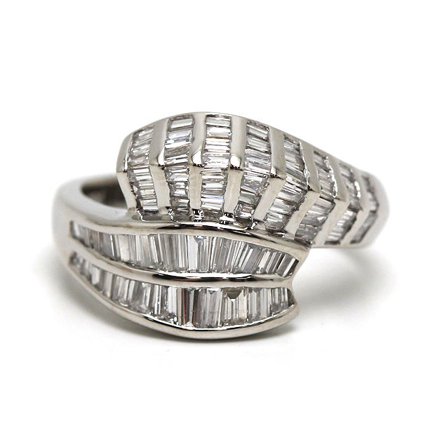 Pt900 ダイヤモンドリング 12号 1.40ct 約8.5g プラチナ 指輪 18793 【中古】｜たまや質店
