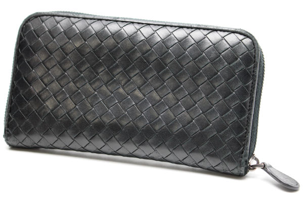 楽天市場】【良品】 BOTTEGA VENETA INTRECCIATO ZIP AROUND WALLET