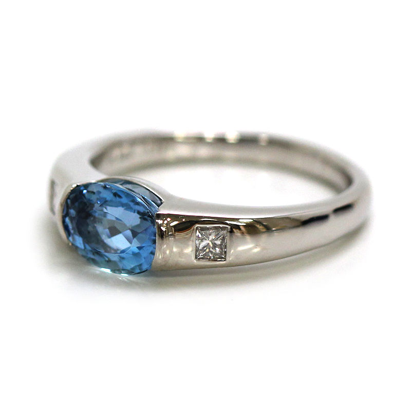 楽天市場】【ｾｰﾙ】アクアマリン 9.9ct リング 12号 PT900 プラチナ