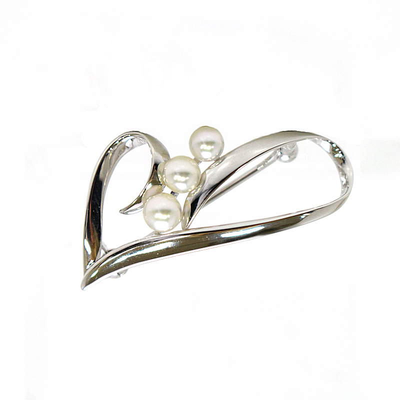 楽天市場】ミキモト MIKIMOTO ブローチ リーフ 葉 銀杏 イチョウ