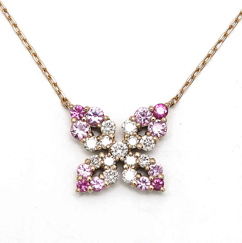 美品♡ヴァンドーム青山♡K18WGダイヤモンド0.12ct バタフライネックレス 楽天市場】Vendome Aoyama(ヴァンドーム青山) ネックレス 蝶