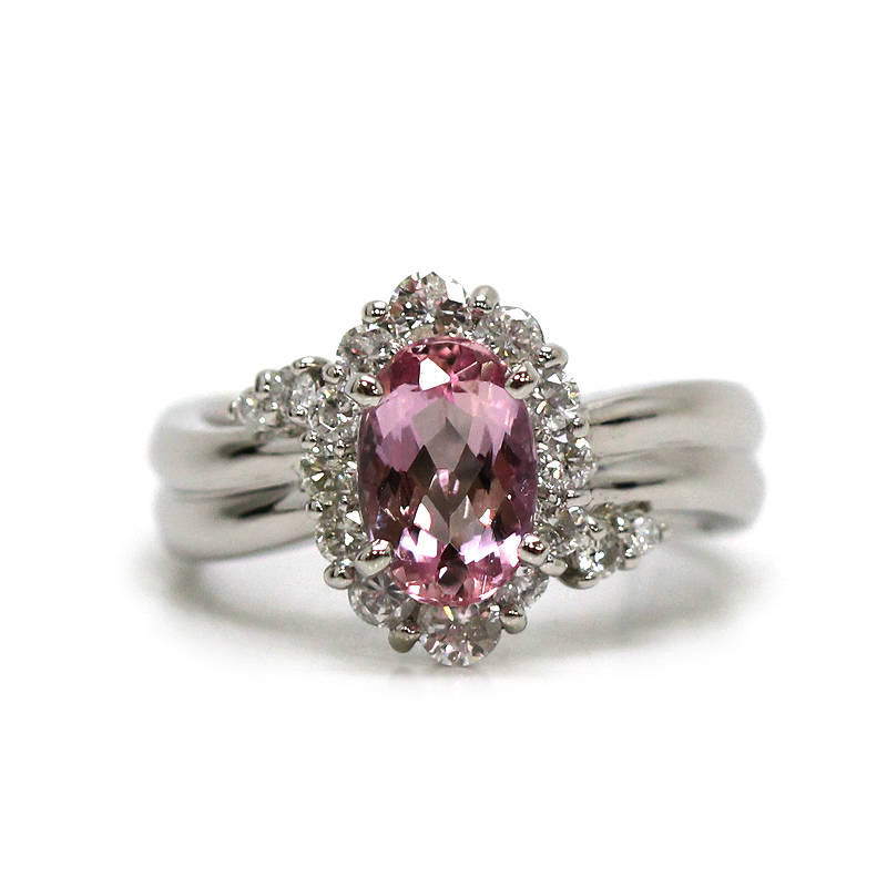 インペリアルトパーズ リング　13号 楽天市場】K18PG インペリアルトパーズリング リングサイズ13号