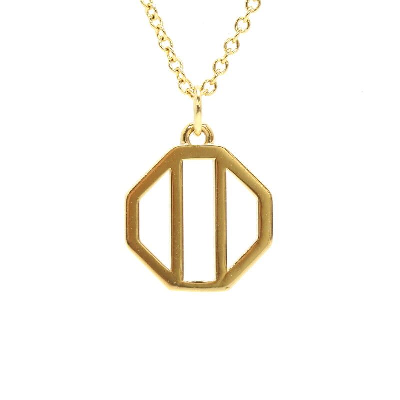 Tiffany&Co. ティファニー ゼリージュ オクタゴン ネックレス 18金イエローゴールド K18 八角形 パロマピカソ 30524【中古】