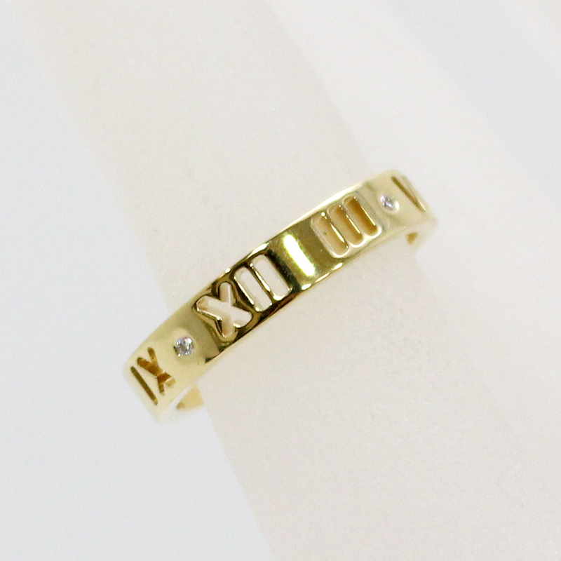 ☆ひと☆TIFFANY　アトラスk18リング #８号 楽天市場】【ジュエリー】【新品仕上げ済】TIFFANY&Co